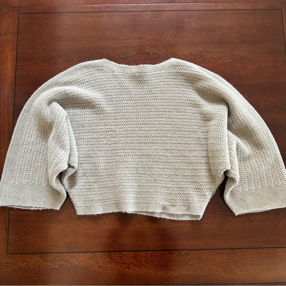 Ralph Lauren Purple Label cashmere Women's Sweater medium tan